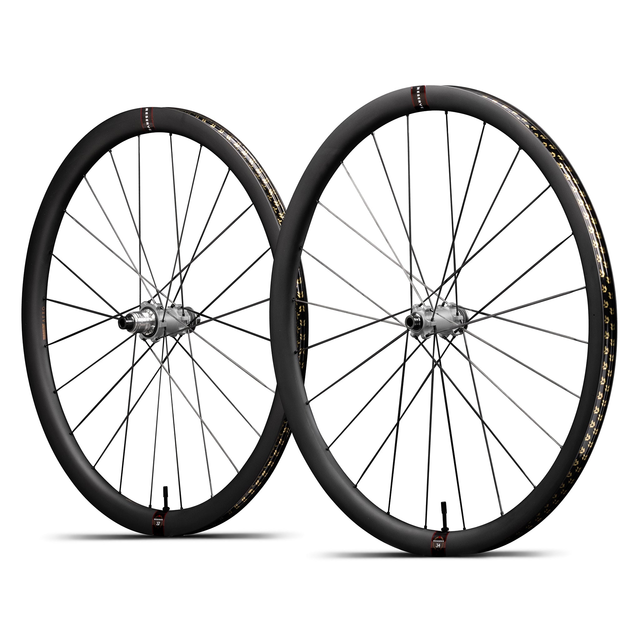 Reserve 34 Turbulent Aero カーボンホイール フロント 34|37 SL Turbulent Aero – Reserve Wheels EU
